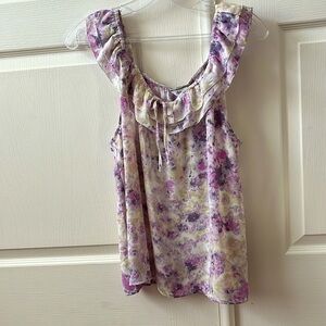 NWT Off the shoulder ruffled top